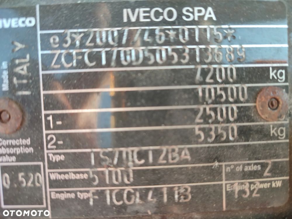 Iveco Daily70C18 KONTENER WINDA - 16