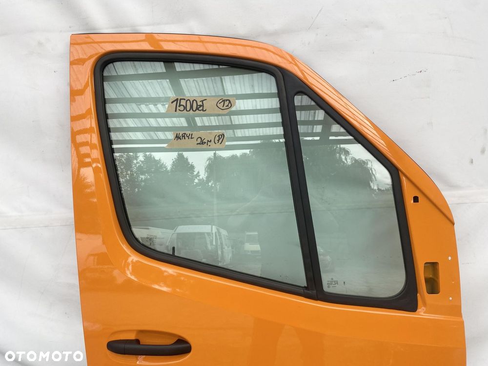 SPRINTER 907 910 17- DRZWI PRZEDNIE PRAWE PRZÓD PRAWY POMARAŃCZOWE 26r NOWE - 6