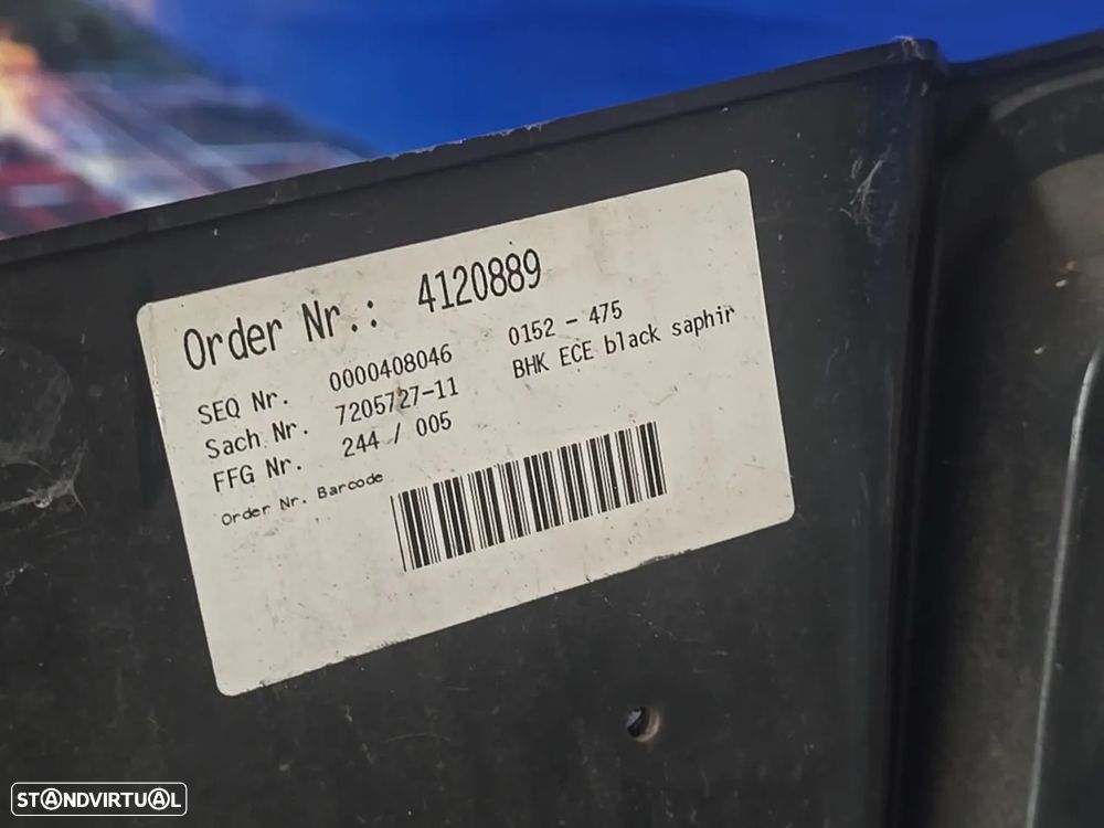 Friso Inferior ORIGINAL da Bagageira Mala BMW Série 7 F01 F02 2008+ - 9