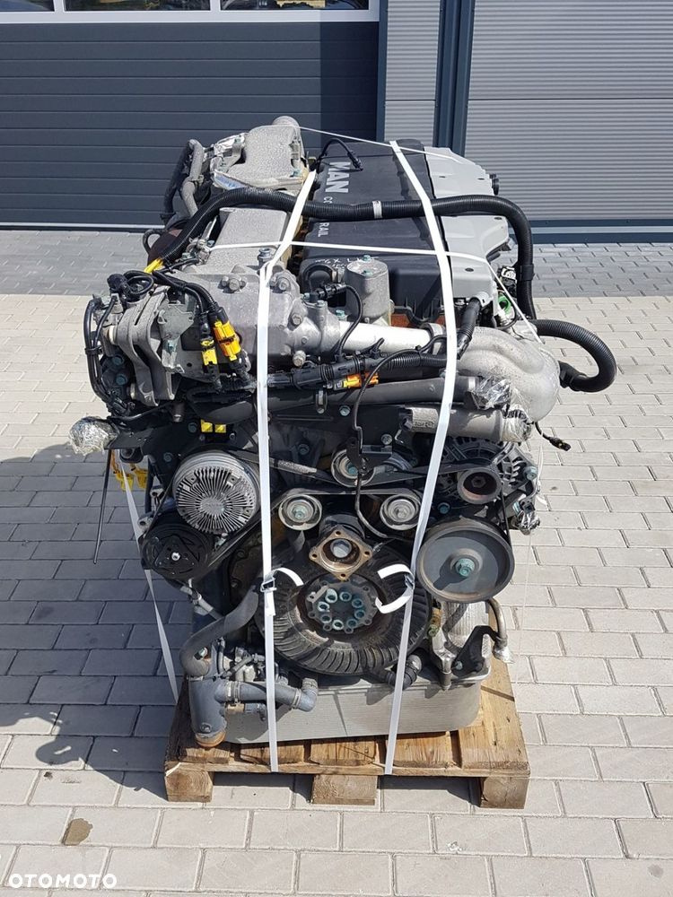 SILNIK KOMPLETNY MAN TGX TGS EURO 6 D2676 LF52 LF 52 460 KM LIFT - 2