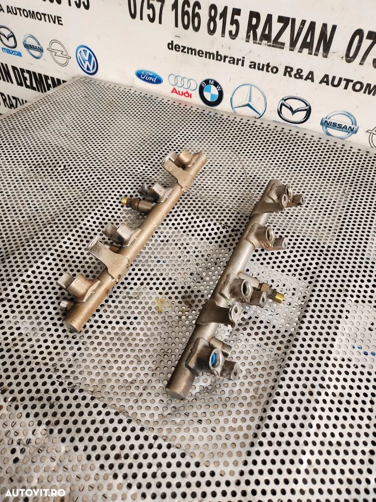 Rampa Injectie Injectoare Audi A5 S5 RS5 A4 RS4 A6 RS6 Q7 A8 Vw Touareg 4.2 FSI Motor CAU Euro 5 Co - 1