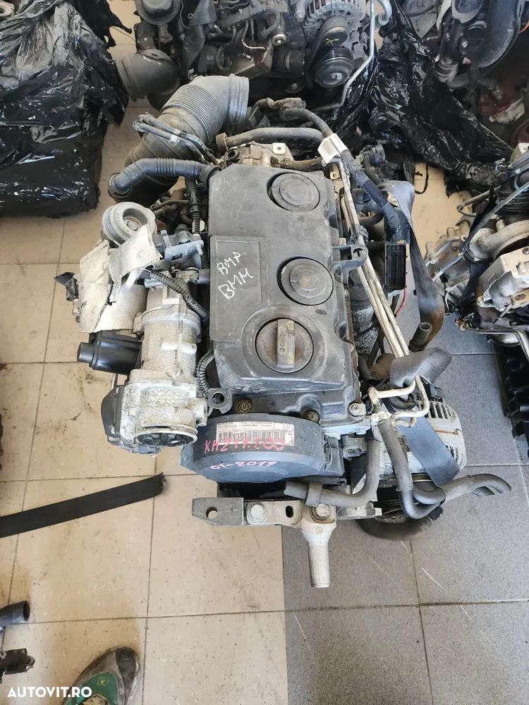 Motor Vw Seat Skoda 2.0 Tdi BMM BMP Motor BMM BMP Passat Golf Touran Octavia Leon Altea Testat Fact - 2