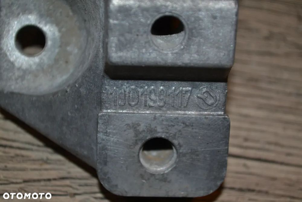 AUDI A3 8L VW GOLF IV BORA LEON 1,6 ŁAPA WSPORNIK MOCOWANIE SKRZYNI BIEGÓW 1J0199117Q - 5