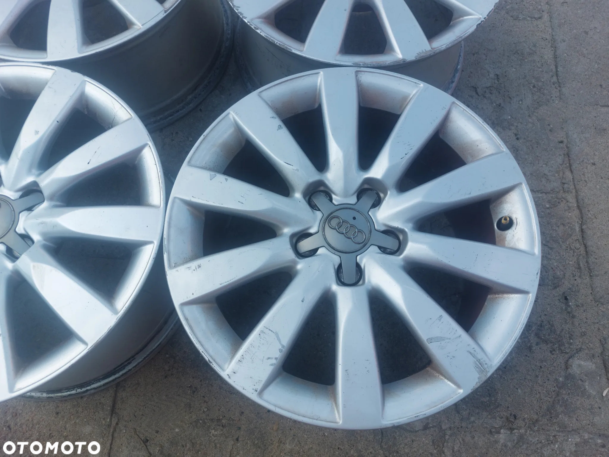 AUDI A4 B8 FELGI ALUMINIOWE R17 8J ET47 5X112 ORYGINAŁ PROSTE! - 3