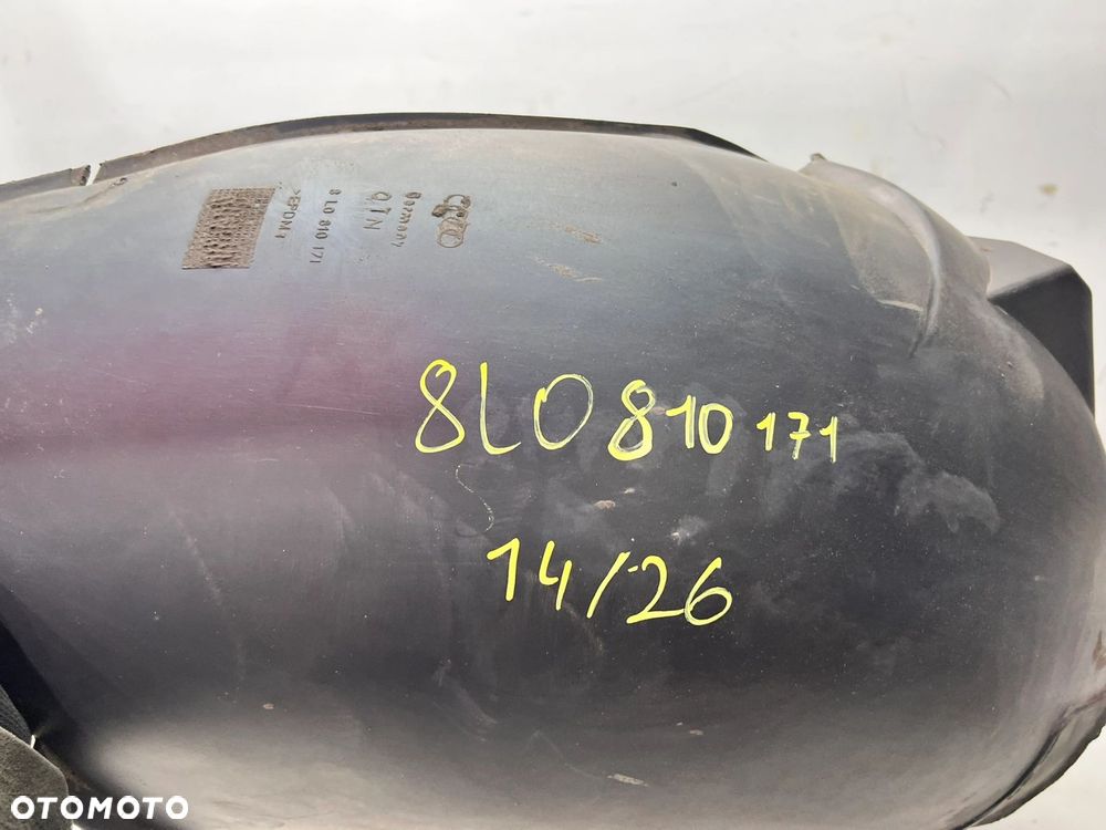 NADKOLE LEWY TYŁ PLASTIKOWE AUDI A3 8L 8L0810171 14/26 - 7