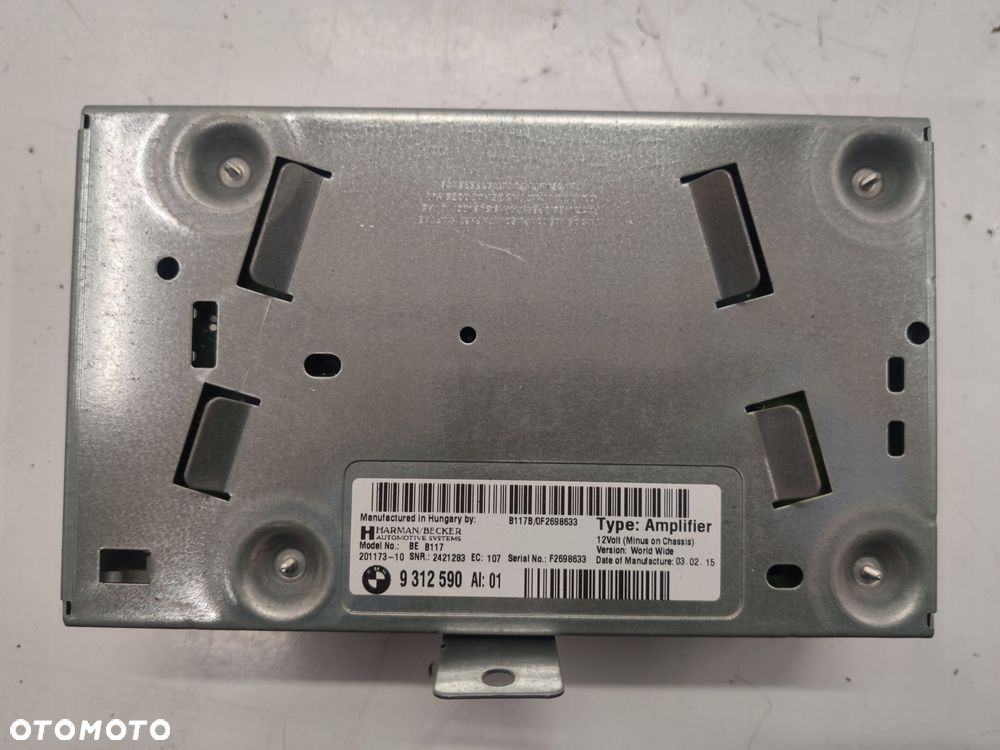 BMW 7 F01 F02 WZMACNIACZ HIFI 9312590 - 2