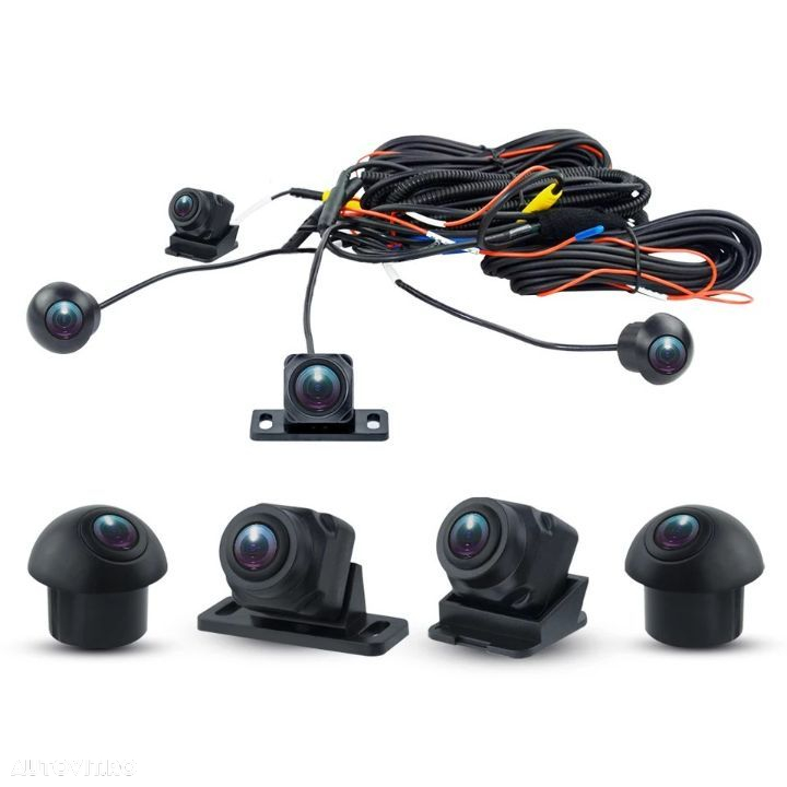camere auto 360c universale pentru orice autoturisme  bmw audi mercedes wv porsche ford - 9