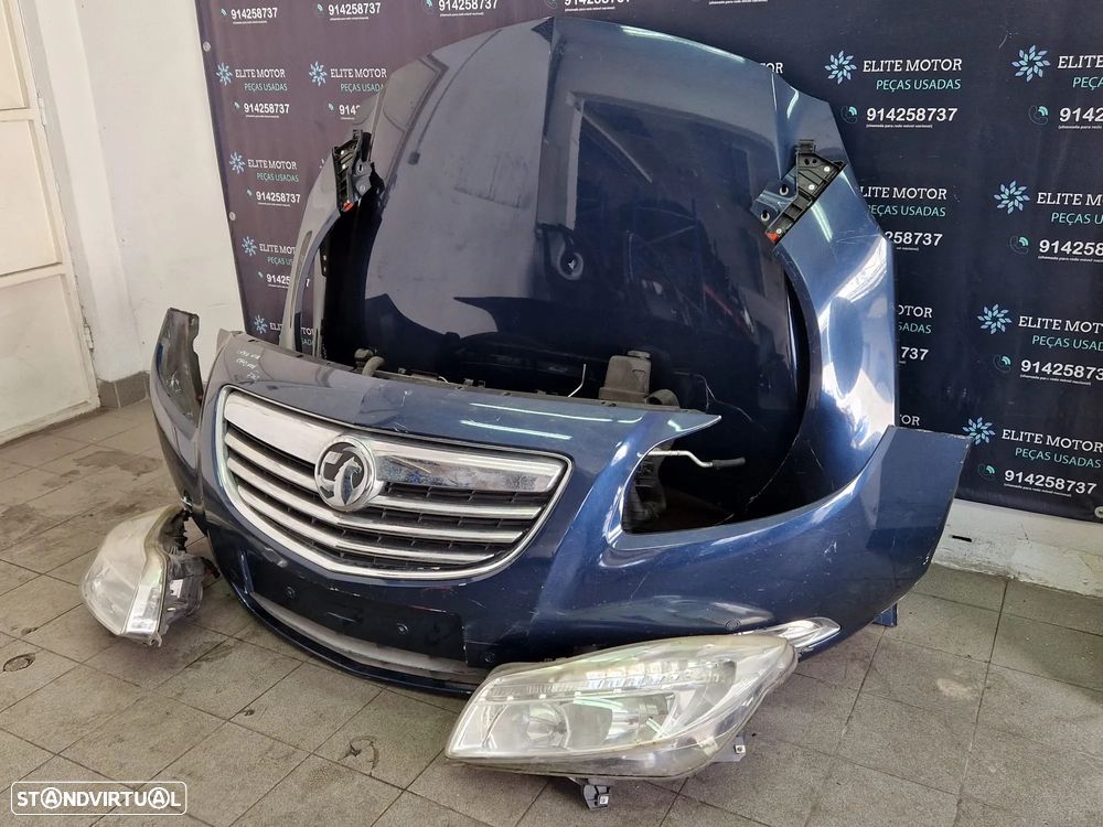 Frente completa usada OPEL INSIGNIA A 2.0 CDTI capot parachoques oticas guardalamas - 2