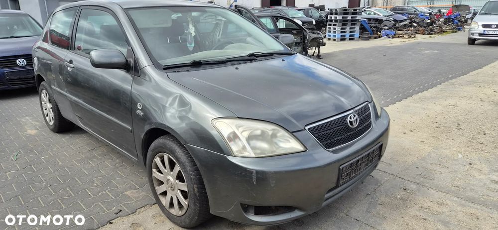 Toyota Corolla E12 2,0 D4D 2002r 3d hatchback lakier 1C3 silnik 1CDFTV - 1