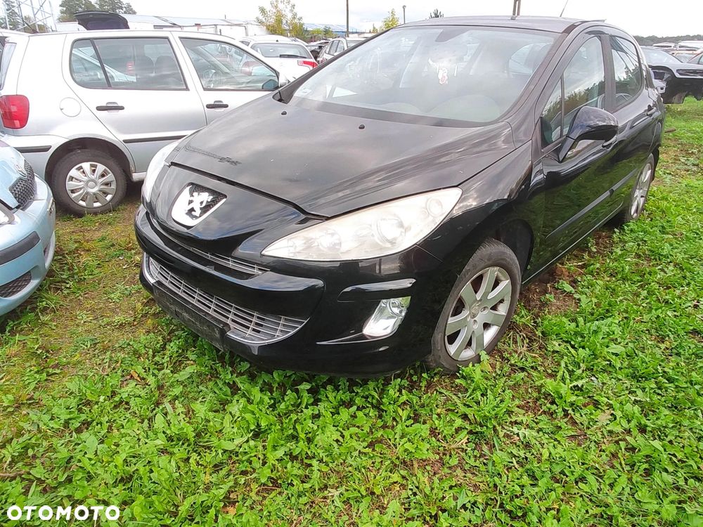 Peugeot 308 t7 kompletny przód maska zderzak lampy błotniki pas przedni - 2
