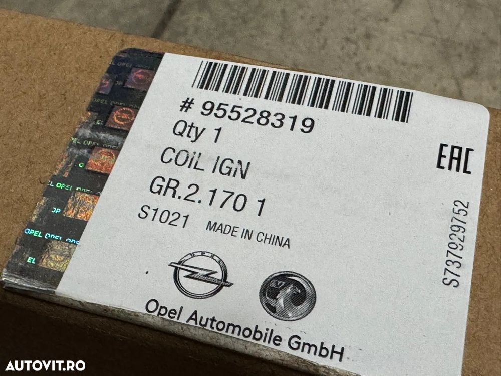 95528319 | Bobine | Chevrolet Aveo - 2