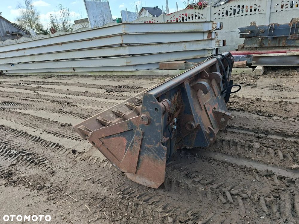Łycha szczękowa szerokość 245 cm JCB CAT koparko- ładowarka, ładowarka teleskopowa - 4