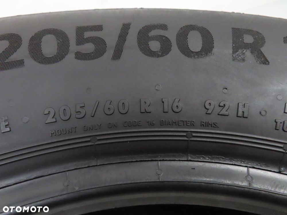 2x 205/60R16 OPONY LETNIE UŻYWANE Continental EcoContact 6 92H - 3