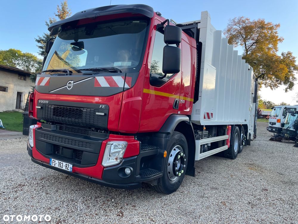 Volvo FE ŚMIECIARKA DWUKOMOROWA EURO 6 SELEKTYWNA ZBIÓRKA ODPADÓW KOMUNALNYCH  SPRZEDAŻ SERWIS WYNAJEM