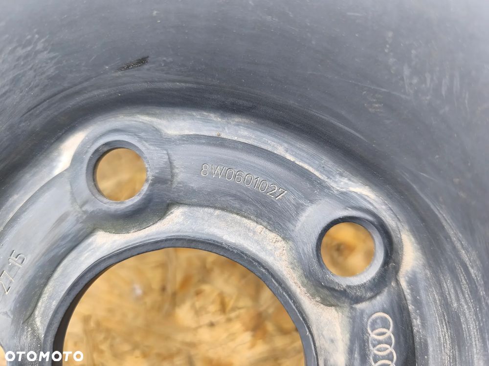 KOŁO DOJAZDOWE ZAPASOWE 125/70R19 VOLKSWAGEN AUDI 5X112 19 CALI 8W0601027 - 4