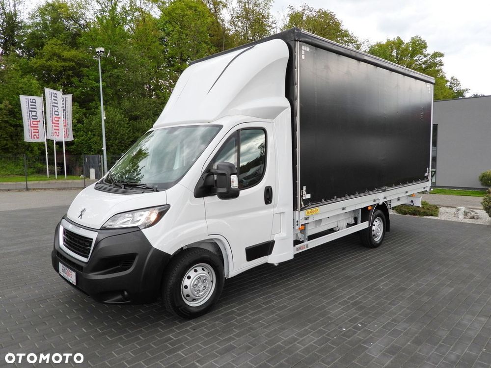 Peugeot BOXER PLANDEKA 10 PALET TEMPOMAT PNEUMATYKA KLIMATYZACJA  165KM - 7