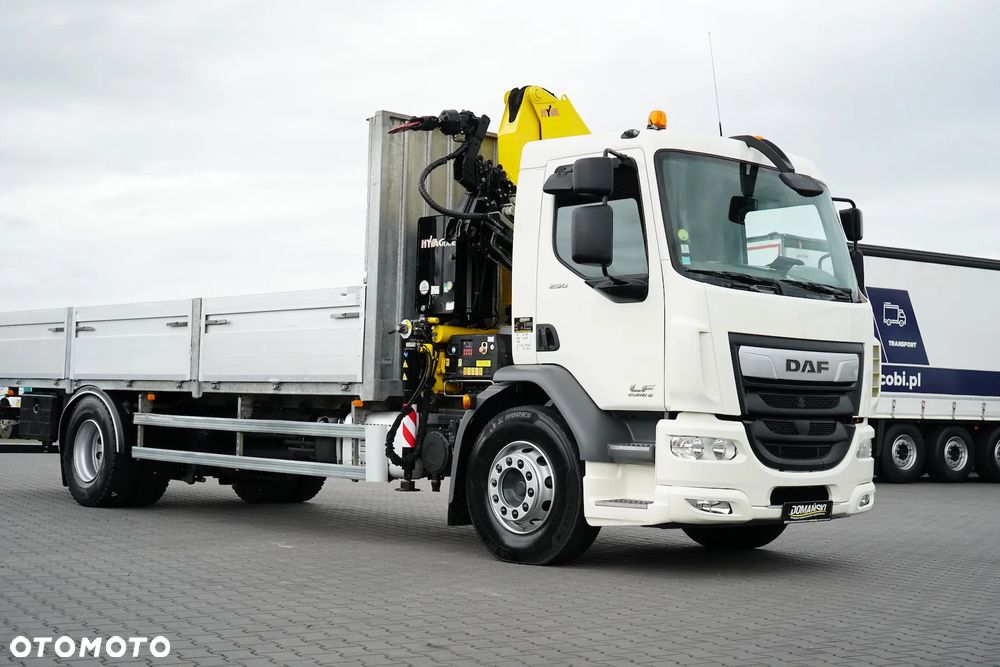 DAF LF / 250 / SKRZYNIOWY + HDS / HYVA HB-150 / PILOT / ROTATOR - 25