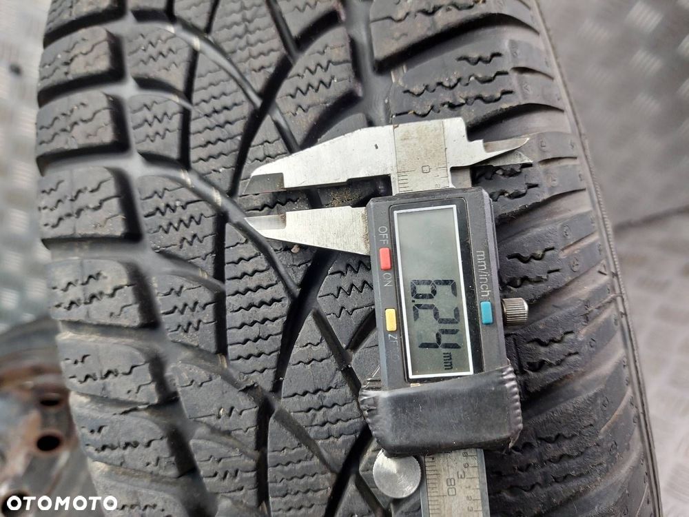 KOŁO OPONA + FELGA KOMPLET 2 SZT 195/65R15 DUNLOP SP WINTER SPORT - 2