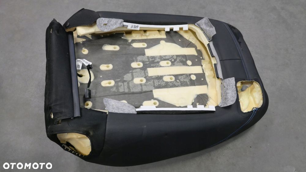 bmw g22 g42 poszycie oparcia fotela prawy m-pakiet alcantara 9500432 - 3