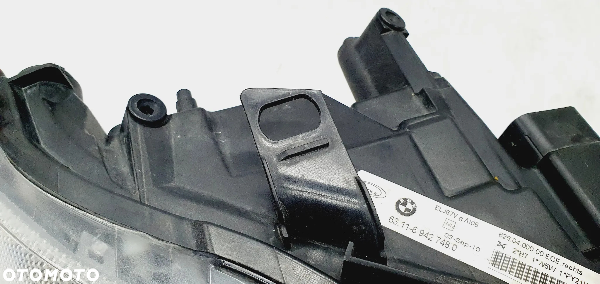LAMPA PRAWA PRZÓD DO BMW 3 E90 E91 6942748 ZKW EUROPA ORYGINAŁ - 4