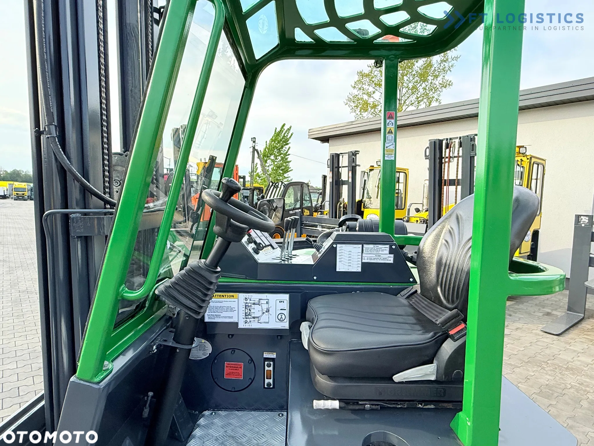 Combilift C3000CB / GAZ / TRIPLEX - 6500MM / WOLNY SKOK / POZYCJONER / PRZESUW BOCZNY / STAN IDEALNY - 18
