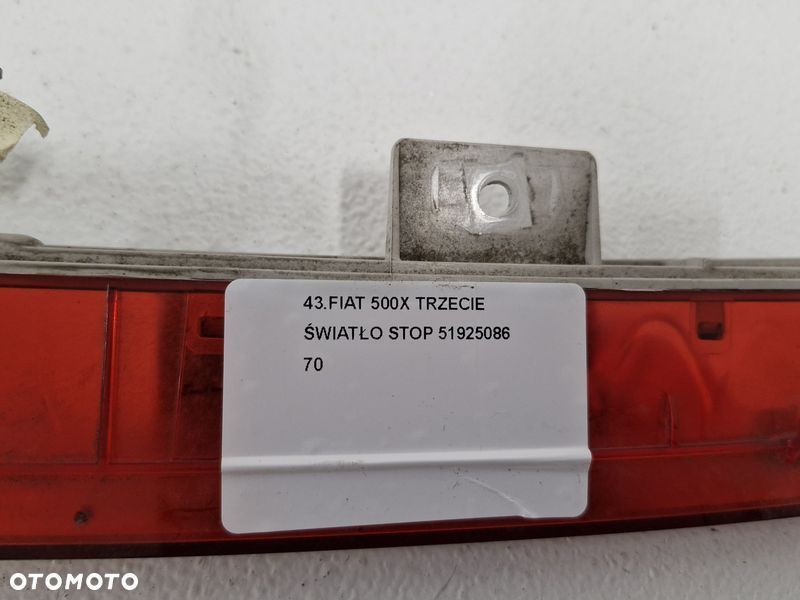 FIAT 500X TRZECIE ŚWIATŁO STOP 51925086 - 6