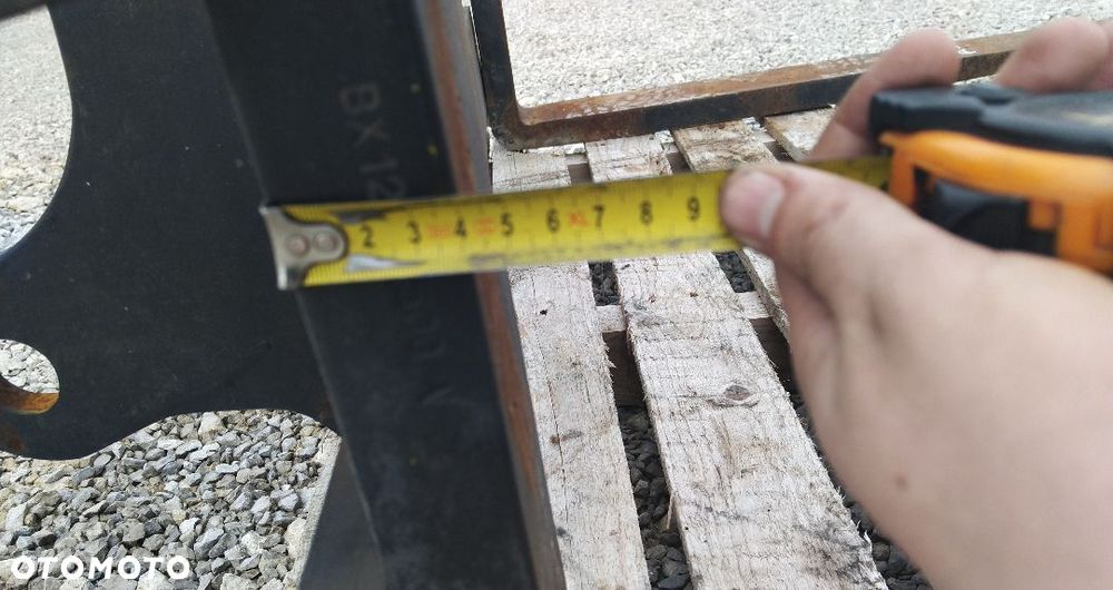 Widły z karetką PAUS Widły do ładowarek Atlas Komatsu Case Jcb Manitou - 7