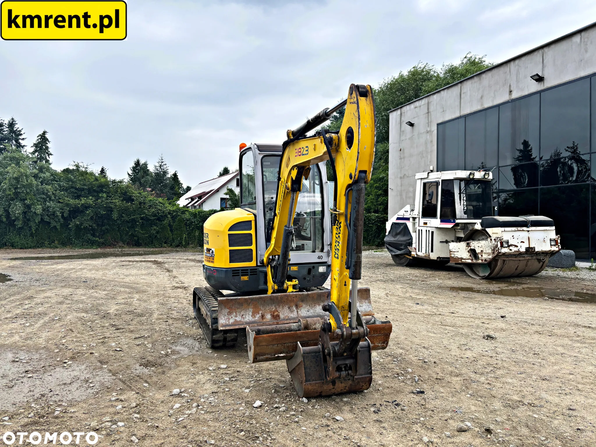 Wacker Neuson 38Z3 MINI-KOPARKA 2012R. | JCB 8040 8035 8030 VOLVO ECR 48 CAT 305 - 5