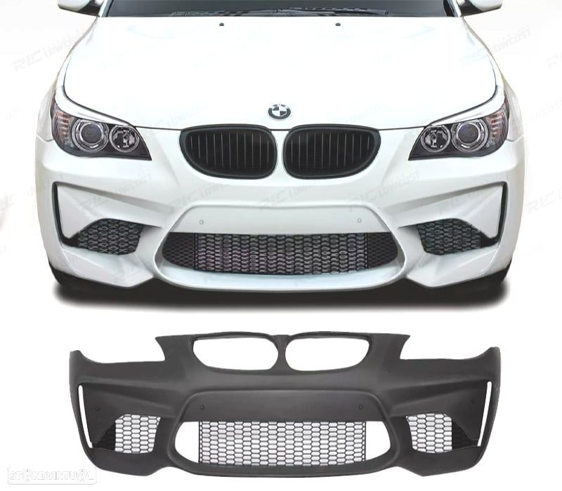 PÁRA-CHOQUES FRONTAL BMW E60 E61 03-10 LOOK M2C PDC - 1