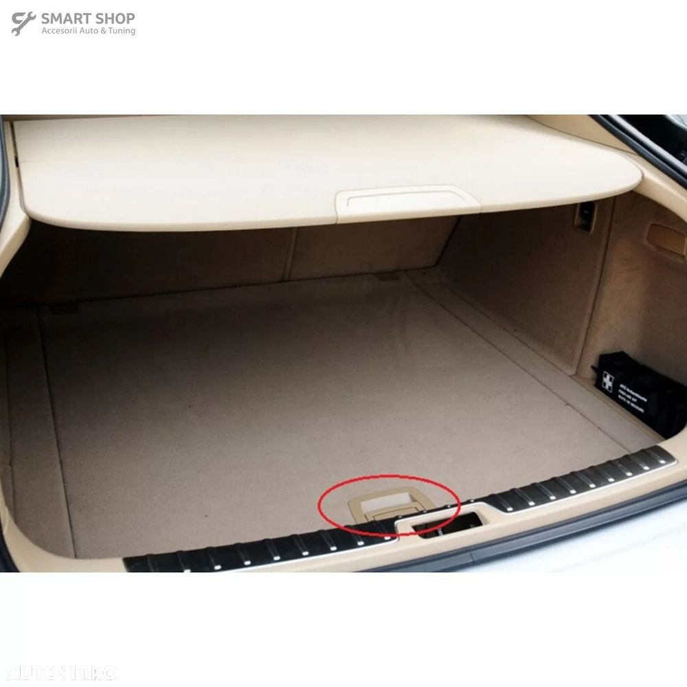 Maner interior pentru portbagaj Bej BMW Seria 5 E61 (2003-2010) X5 E70 - 5