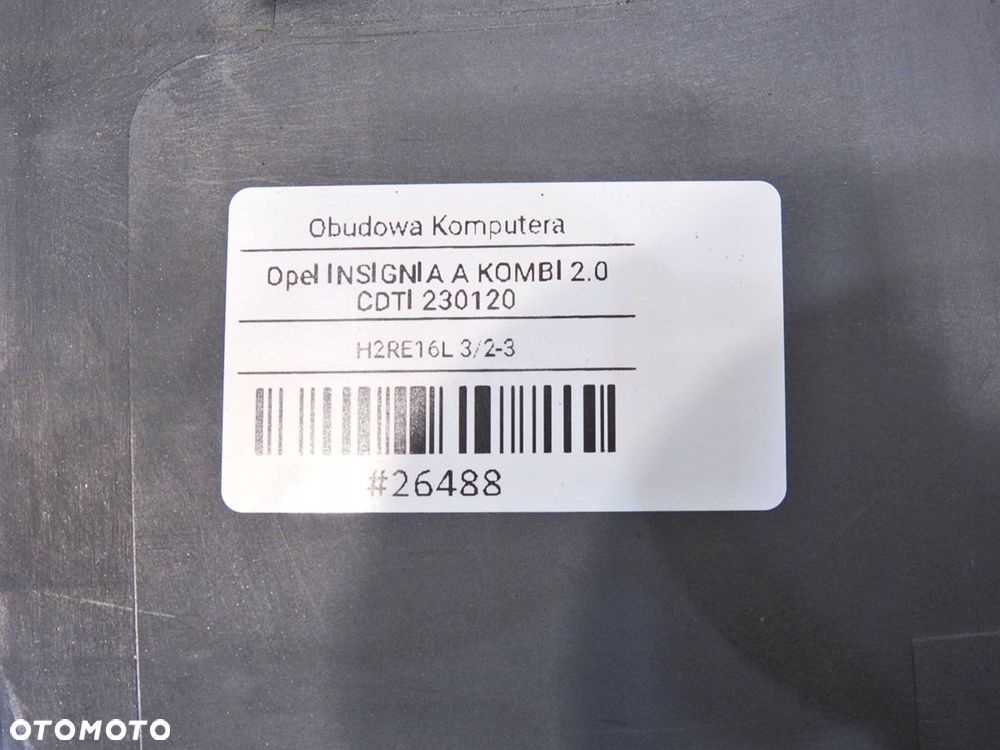 OBUDOWA KOMPUTERA OPEL INSIGNIA A 2.0 CDTI - 6