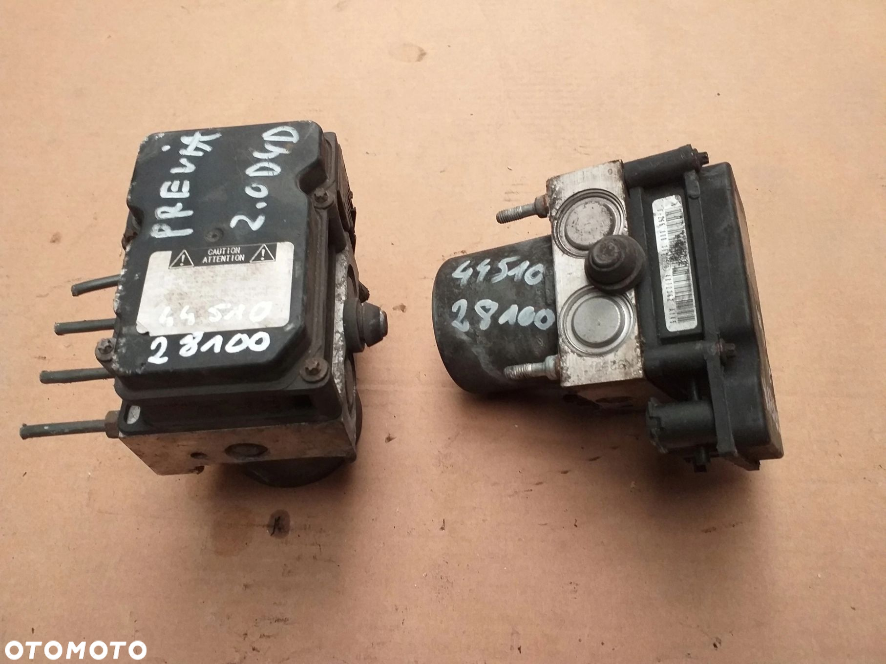 Toyota Previa II pompa sterownik ABS 44510-28100 - 2