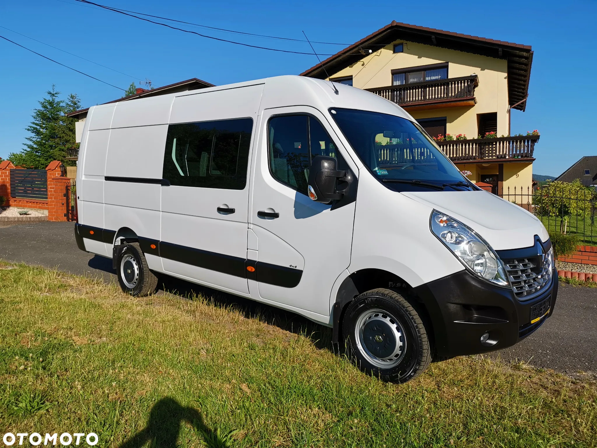 Renault 2X MASTER 4X4 ! 6 OSOBOWE ! SALON POLSKA 1 WŁAŚCICIEL! L3H2 ŁADNE ZOBACZ! - 35