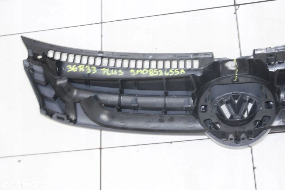 GRILL ATRAPA CHŁODNICY VW GOLF PLUS 2005R- 5M0853655A - 6