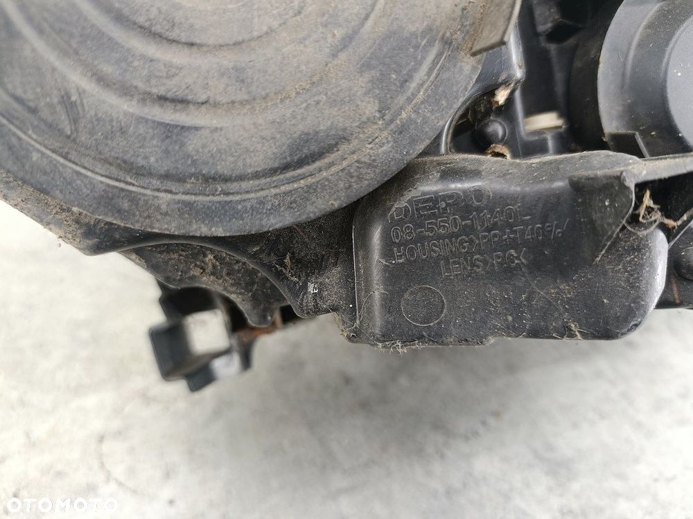 LAMPA PRZÓD LEWA PEUGEOT 207 08-550-1140L 2006-2012 - 7
