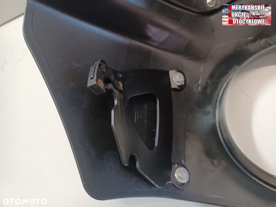 Owiewka, czarna, wysoka dla Harley Davidson Dyna Street Bob FXDB Low Rider FXDL - 6