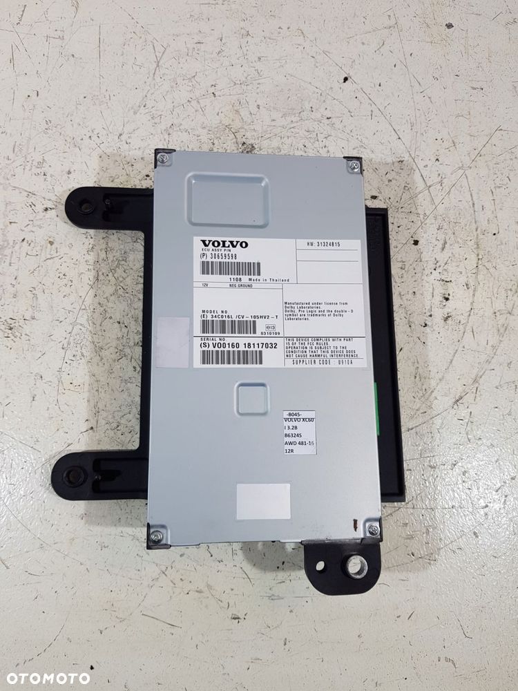 wzmacniacz radia 31324815 volvo xc60 i eu 12r - 1