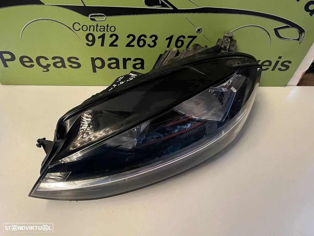 VW GOLF VII 7 FAROL ESQUERDO - FF763 - 2