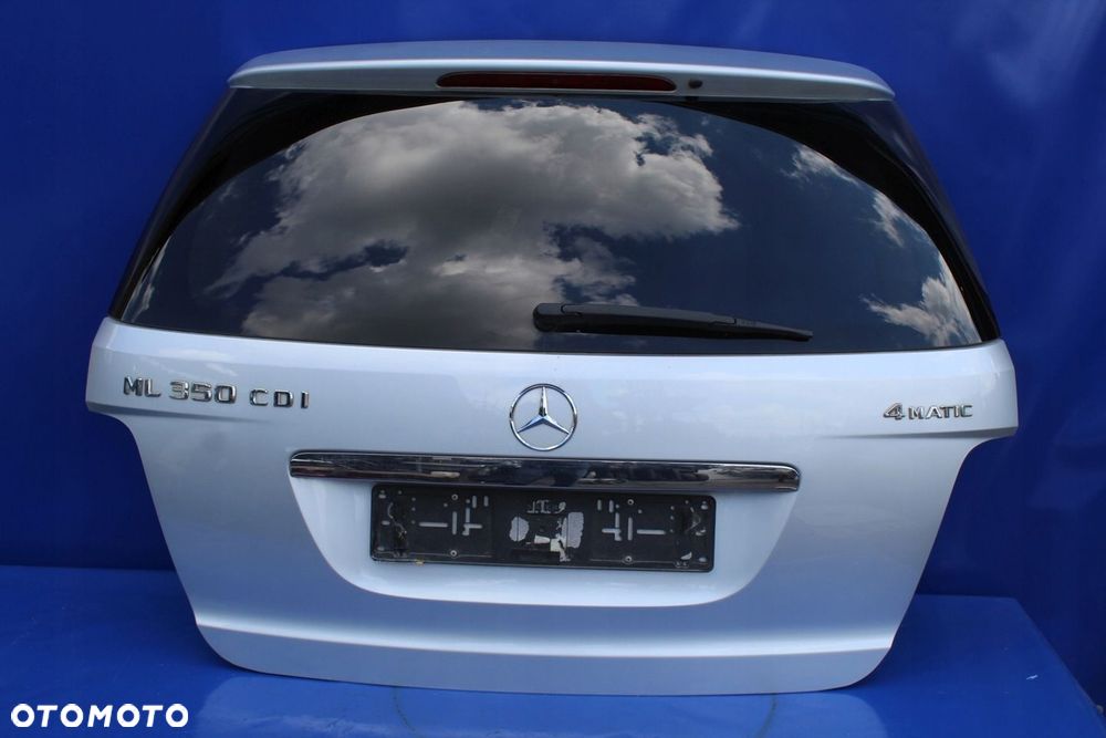 Klapa bagażnika tył tylna OE Mercedes ML W164 lift kolor 775 - 1