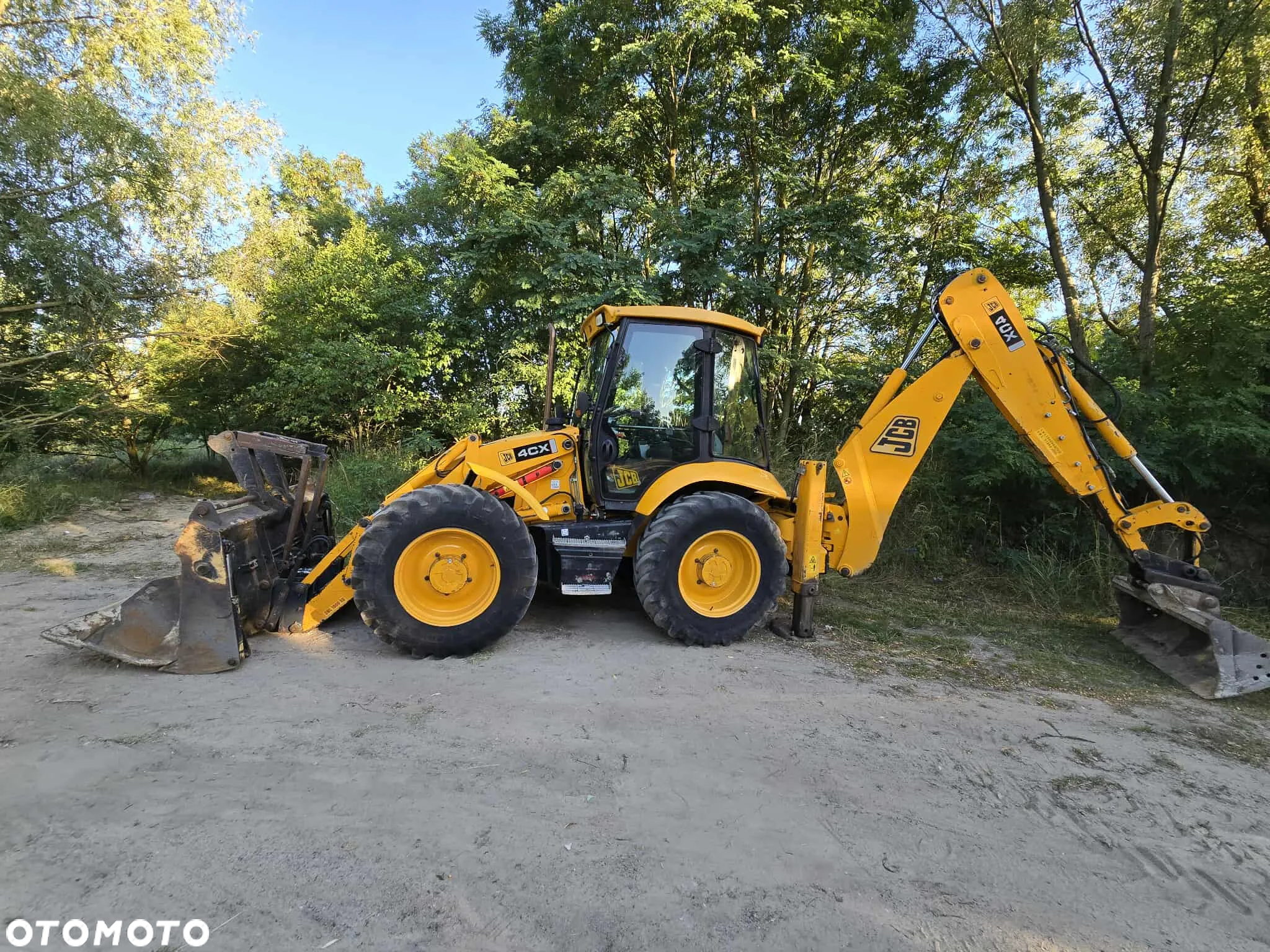 JCB 4CX JOYSTICK HYDRO PRZESUW SALON PL - 4