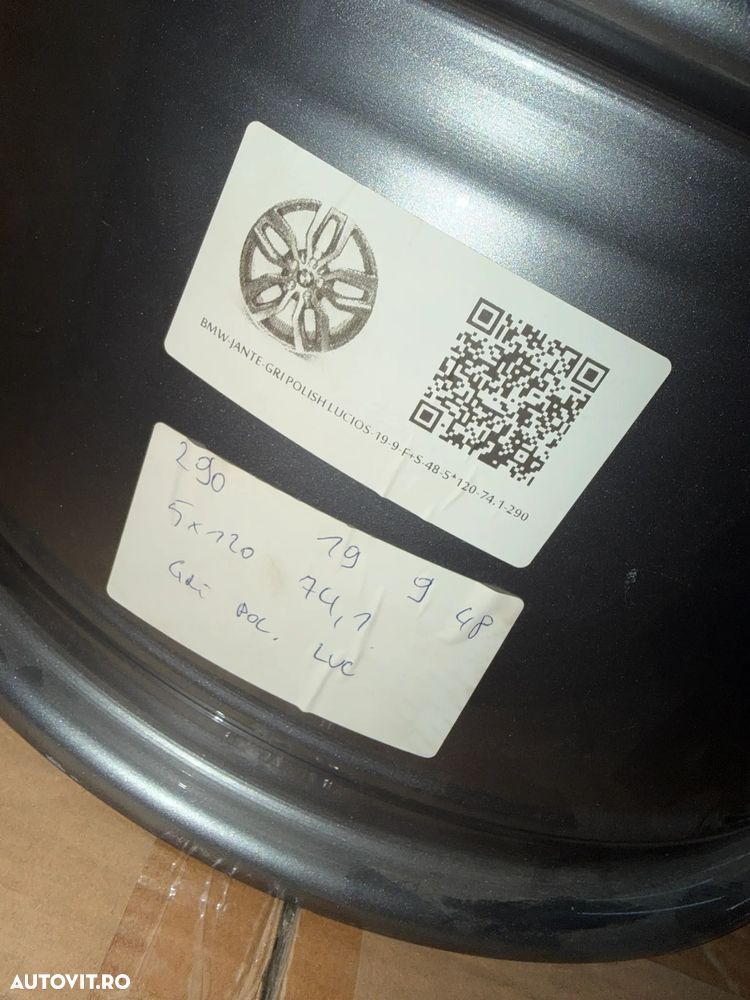 janta bmw R19 janta de rezerva 19 noua - 2