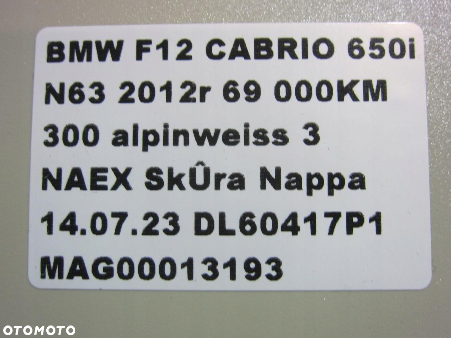 BMW 6 F12 WZMACNIACZ MODUŁ DIVERSITY 65209206681 - 7