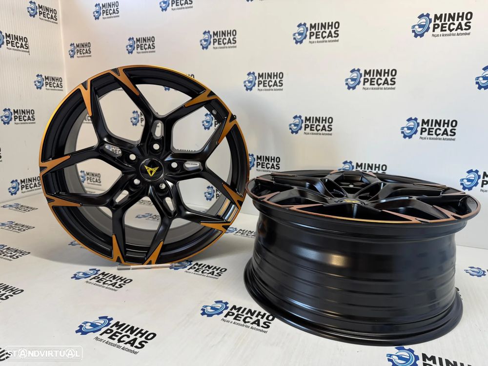 Jantes look Cupra Formentor em 18 (5x112) Preto e Bronze - 5