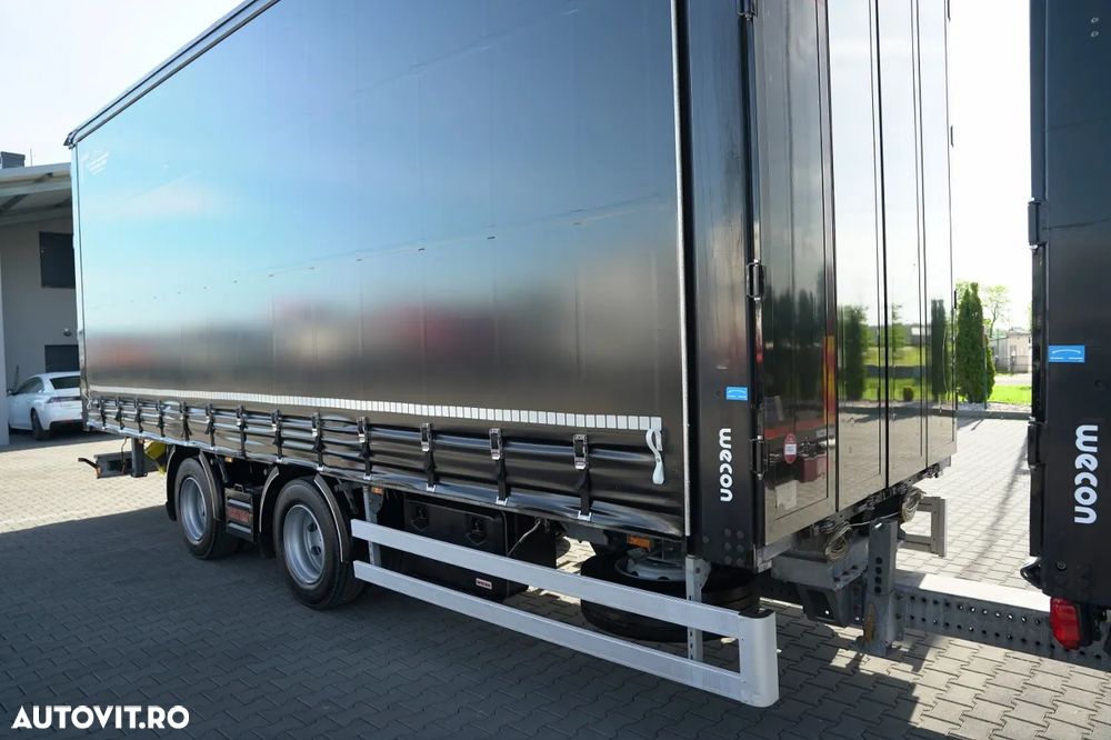 DAF XF 480 / COMBINAȚIE TANDEM 120 M3 / TRANSITION / I-PARK COOL / 7.7 M + 7.7 M / WECON / 2022 / - 13