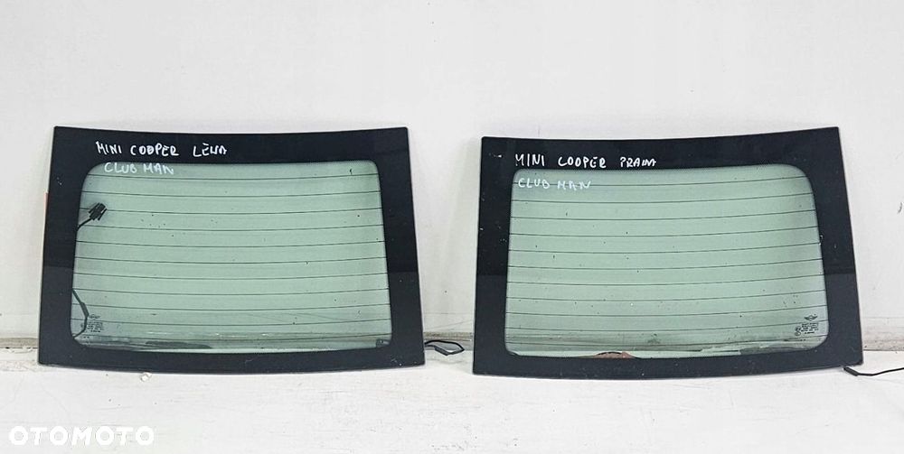 SZYBA TYŁ TYLNIA PRAWA W TYLNE DRZWI PRAWE MINI CLUBMAN R55 2007-2015 - 3