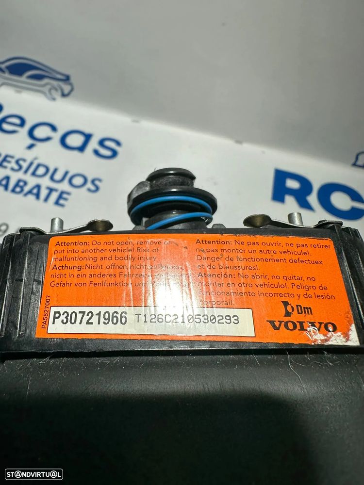 .Airbag Volante Guiador Original Volvo S60 P30721966 2010 - 2018 - 8