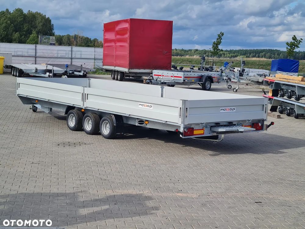 Niewiadów Dostawa Przyczepo-laweta 600x210 cm DMC3500kg BURTY ALUMINIOWE, KOŁO ZAPASOWE, AMORTYZATORY OSI - 2