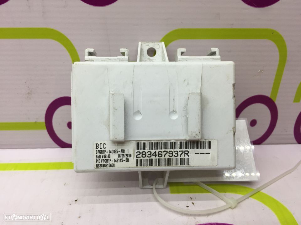 Módulo Comando de Som Renault Clio IV de 2014 - Ref: 283467937R - NO490008 - 2