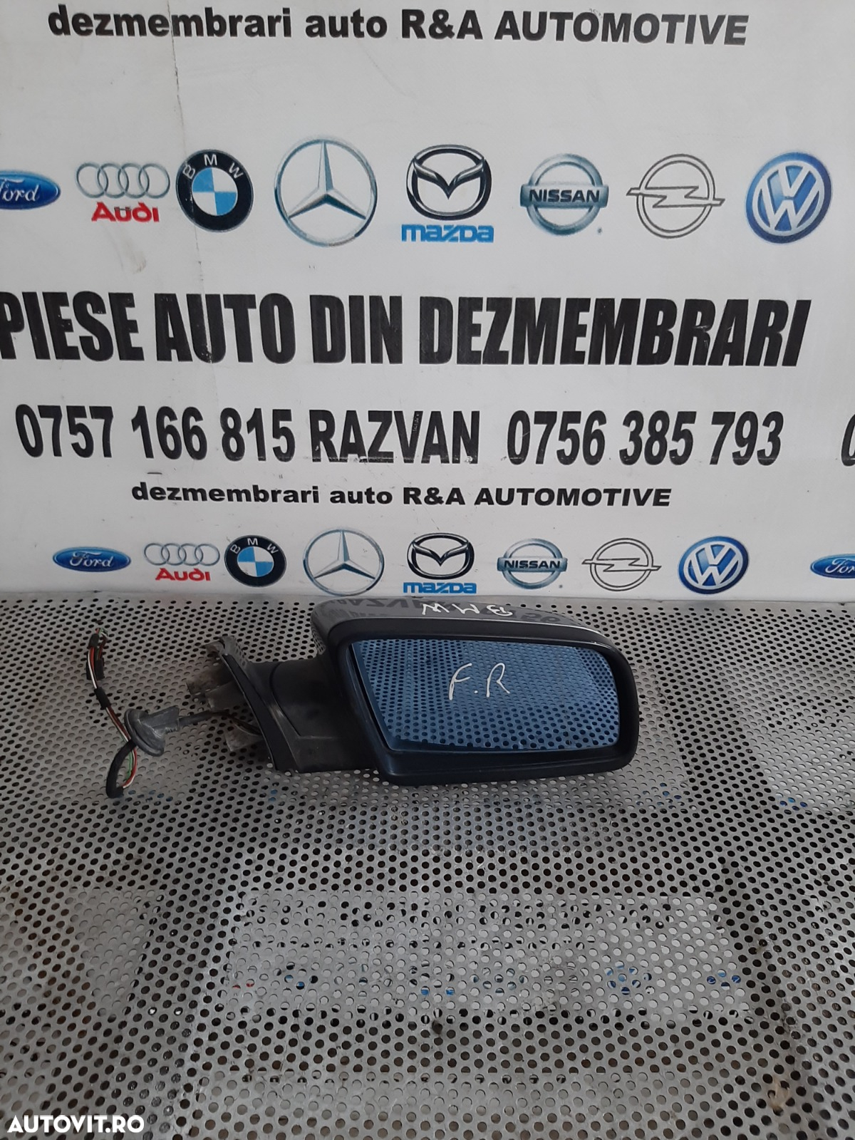 Oglinda Dreapta Electrica Bmw Seria 5 E60 E61 Vanduta De Firma Cu Garantie Livram Oriunde In Tara - 2