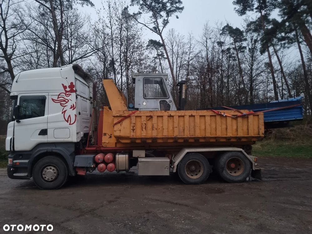 zabudowa hakowa scania 6x2 meiller kontener wywrot - 3